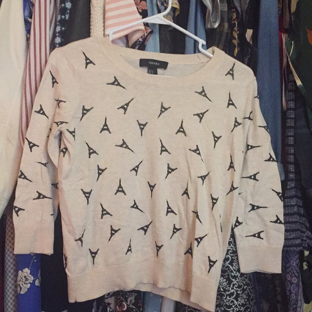 Forever 21 - Eiffel Tower Sweater